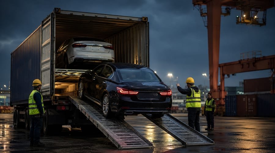 Container loading